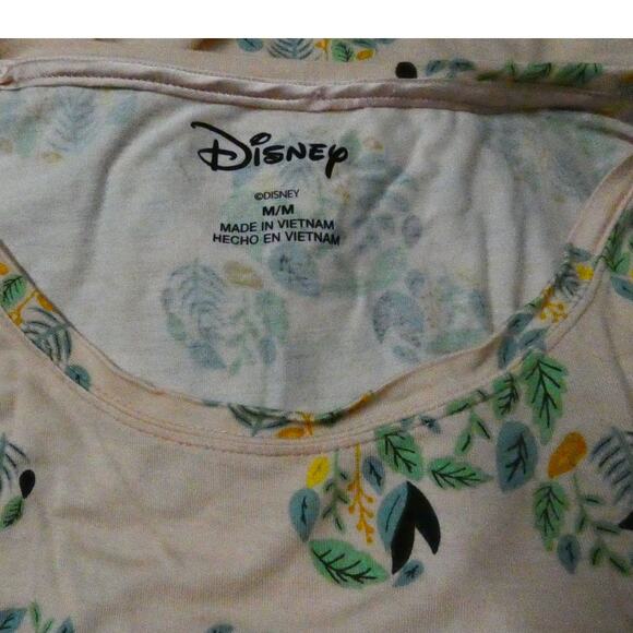 Disney Costco Women's Medium Short Sleeve Shirt Lightweight Oversized - Picture 5 of 5